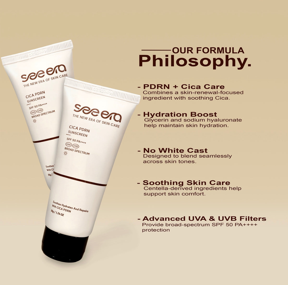 CICA + PDRN Sunscreen